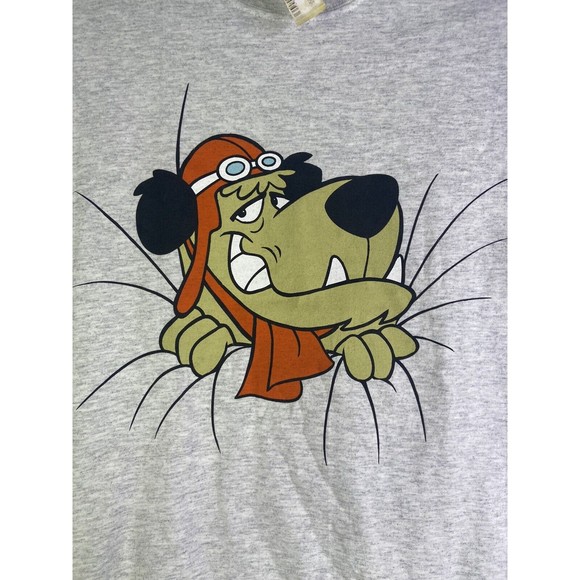 VTG Hanna-Barbera Muttley Dog Wacky Races Double Sided T-Shirt USA Mens Size S - Picture 2 of 7